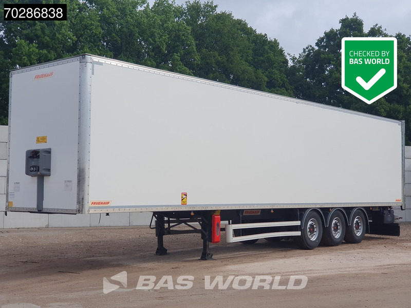 Fruehauf 3 axles Liftachse - Caja cerrada semirremolque: foto 1 Fruehauf 3 axles Liftachse - Caja cerrada semirremolque: foto 1