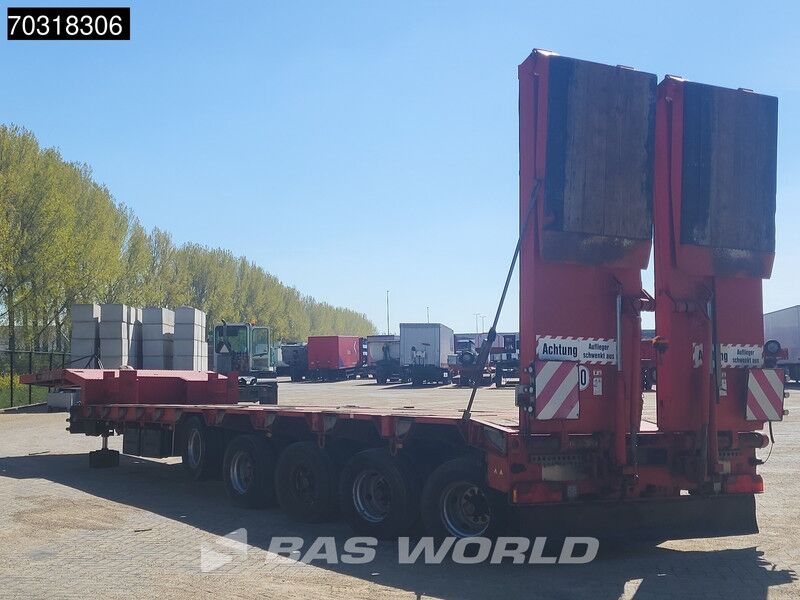 Goldhofer STZ-L5-52/80 4x Steering Axle 1x Lift axle Ramps - Góndola rebajadas semirremolque: foto 3 Goldhofer STZ-L5-52/80 4x Steering Axle 1x Lift axle Ramps - Góndola rebajadas semirremolque: foto 3