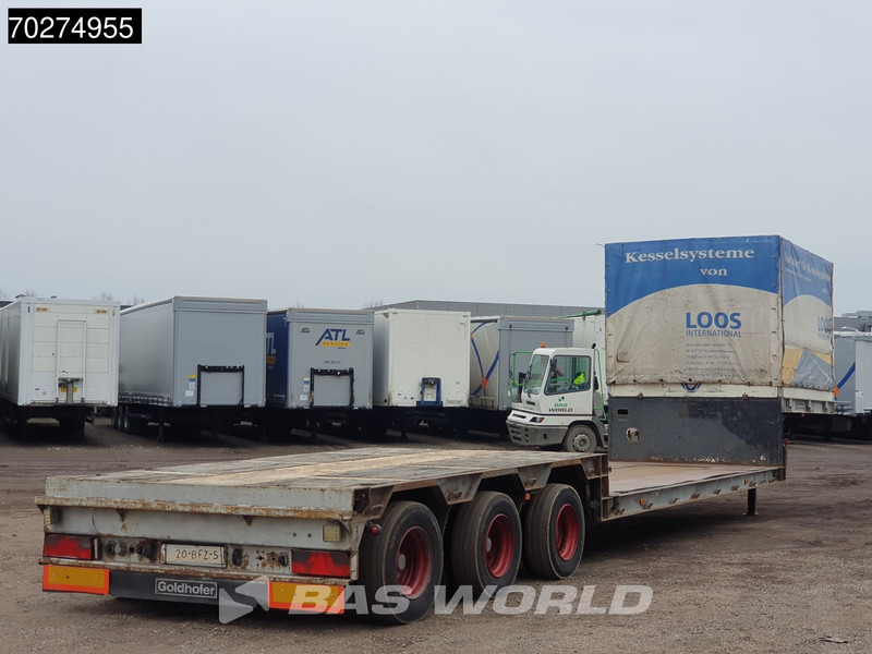 Goldhofer STZ-TL3029/80 3 axles 3xLenkachse Extendable - Góndola rebajadas semirremolque: foto 5 Goldhofer STZ-TL3029/80 3 axles 3xLenkachse Extendable - Góndola rebajadas semirremolque: foto 5