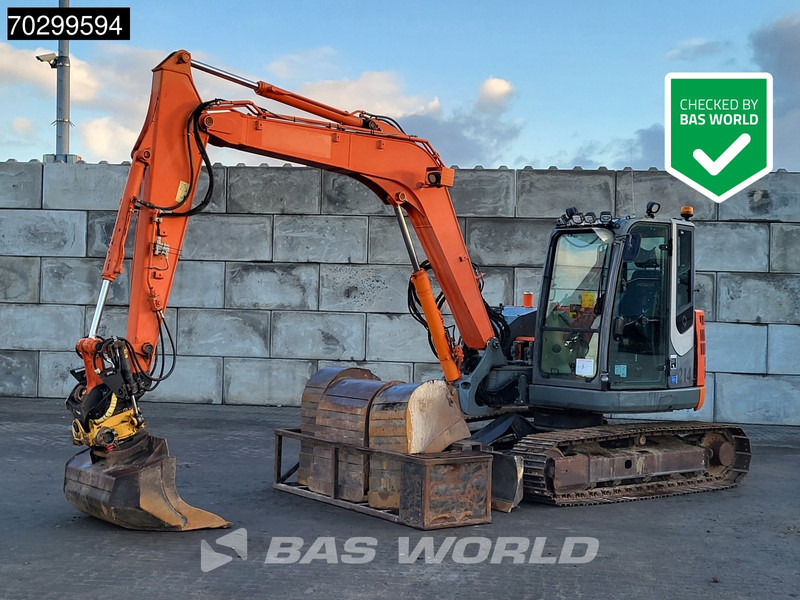 Hitachi ZX85USBLC-3 ZX86USBLC-3 Engcon - 4 Buckets - A/C - Excavadora de cadenas: foto 1 Hitachi ZX85USBLC-3 ZX86USBLC-3 Engcon - 4 Buckets - A/C - Excavadora de cadenas: foto 1