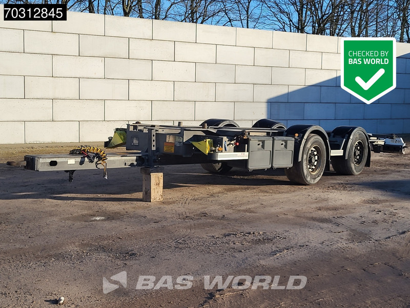 Hw HWZCB 1878 2 axles TUV 01/27 20ft - Portacontenedore/ Intercambiable remolque: foto 1 Hw HWZCB 1878 2 axles TUV 01/27 20ft - Portacontenedore/ Intercambiable remolque: foto 1