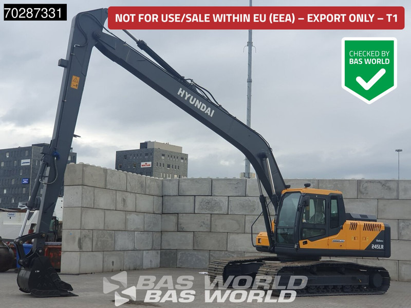 Hyundai R245 LR LRE - LONG REACH - Excavadora de cadenas: foto 1 Hyundai R245 LR LRE - LONG REACH - Excavadora de cadenas: foto 1