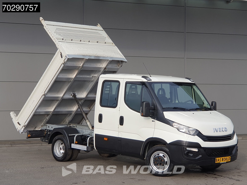 Iveco Daily 35C12 Kipper Dubbel Cabine Dubbellucht 3,5t Trekhaak Airco Cruise Camera Euro6 Tipper Benne Kieper 2m3 A/C Towbar Cruise control - Volquete furgoneta: foto 3 Iveco Daily 35C12 Kipper Dubbel Cabine Dubbellucht 3,5t Trekhaak Airco Cruise Camera Euro6 Tipper Benne Kieper 2m3 A/C Towbar Cruise control - Volquete furgoneta: foto 3
