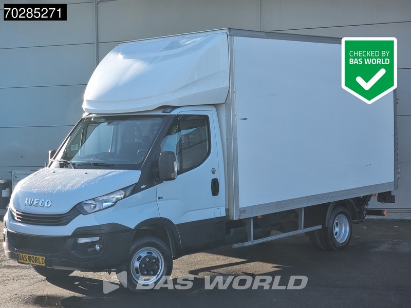 Iveco Daily 35C14 COMING SOON! Laadklep Dubbellucht Bakwagen Airco Cruise Euro6 Meubelbak Koffer 20m3 A/C Cruise control - Furgoneta: foto 1 Iveco Daily 35C14 COMING SOON! Laadklep Dubbellucht Bakwagen Airco Cruise Euro6 Meubelbak Koffer 20m3 A/C Cruise control - Furgoneta: foto 1