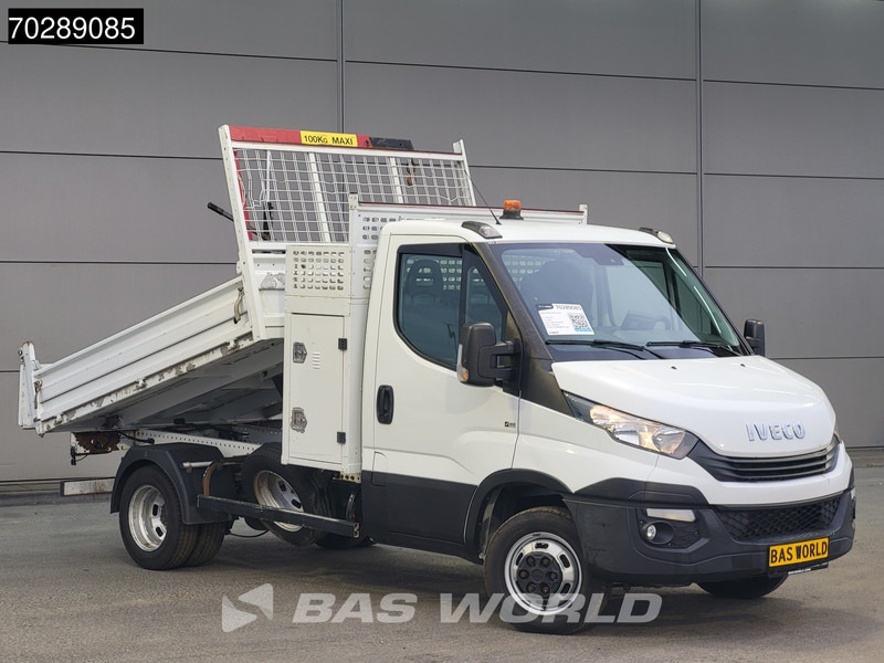 Iveco Daily 35C16 Kipper met Kraan Dubbellucht 3,5t Trekhaak Airco Cruise Camera Euro6 Crane Kran Kranwagen 2m3 A/C Towbar Cruise control - Volquete furgoneta: foto 3 Iveco Daily 35C16 Kipper met Kraan Dubbellucht 3,5t Trekhaak Airco Cruise Camera Euro6 Crane Kran Kranwagen 2m3 A/C Towbar Cruise control - Volquete furgoneta: foto 3