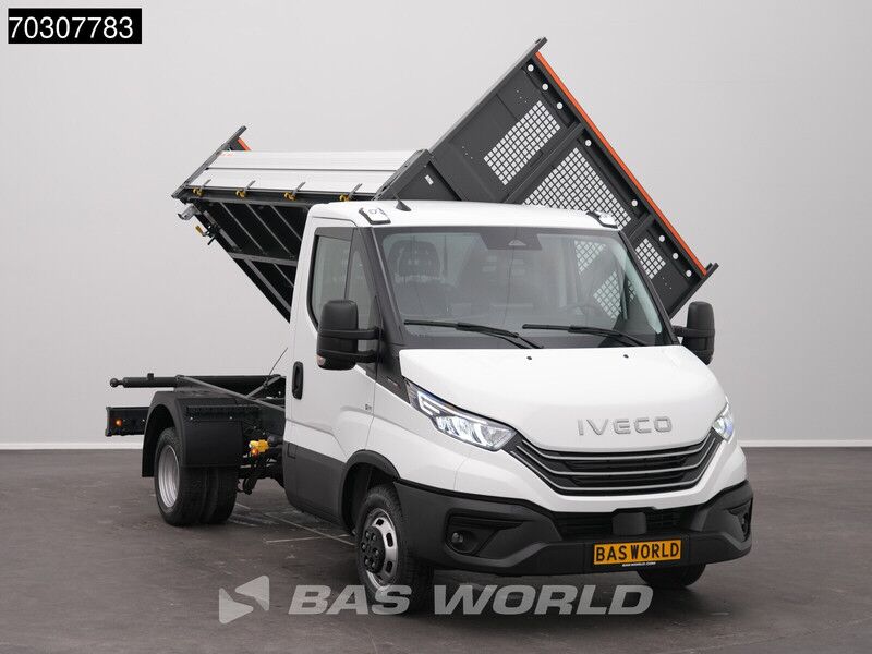 Volquete furgoneta nuevo Iveco Daily 35C18 3.0L Driezijdige Kipper Dubbellucht 180PK LED ACC Airco Camera CarPlay Parkeersensoren Stoelverwarming Euro6 Tipper Benne: foto 7
