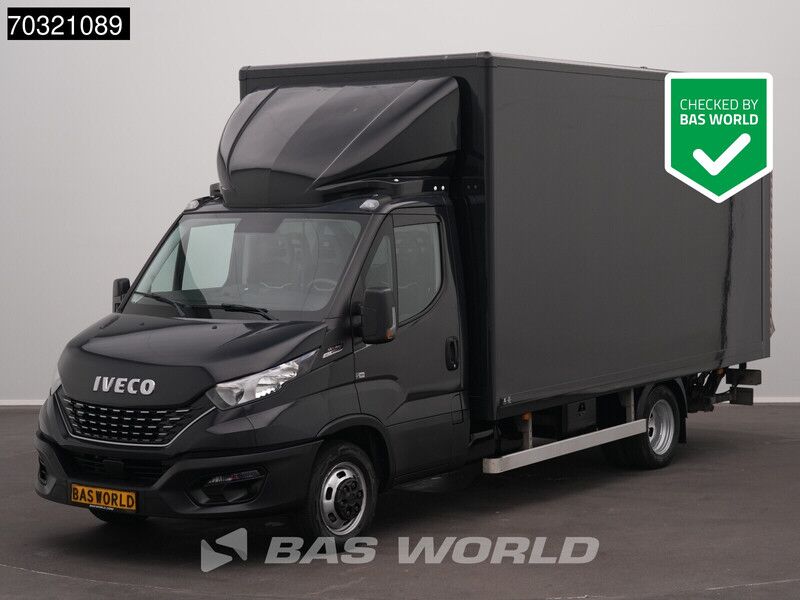 Iveco Daily 35C18 3.0L XL 1000KG Laadklep Automaat 3,5t Trekhaak Zijdeur Dubbellucht 180PK Bakwagen Navi Airco Cruise D'Hollandia Euro6 Meub - Furgoneta: foto 1 Iveco Daily 35C18 3.0L XL 1000KG Laadklep Automaat 3,5t Trekhaak Zijdeur Dubbellucht 180PK Bakwagen Navi Airco Cruise D'Hollandia Euro6 Meub - Furgoneta: foto 1