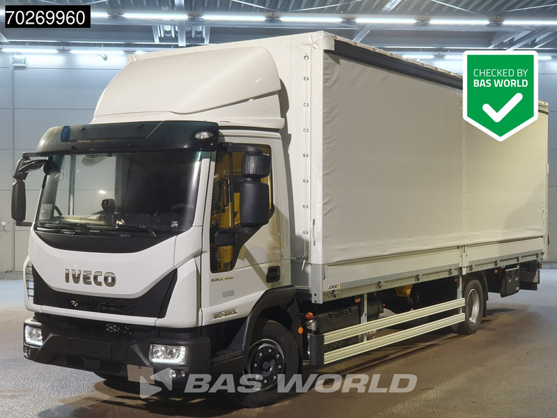 Iveco Eurocargo 120LE220 4X2 12T Automatic Ladebordwand Junge Euro 6 - Camión lona: foto 1 Iveco Eurocargo 120LE220 4X2 12T Automatic Ladebordwand Junge Euro 6 - Camión lona: foto 1