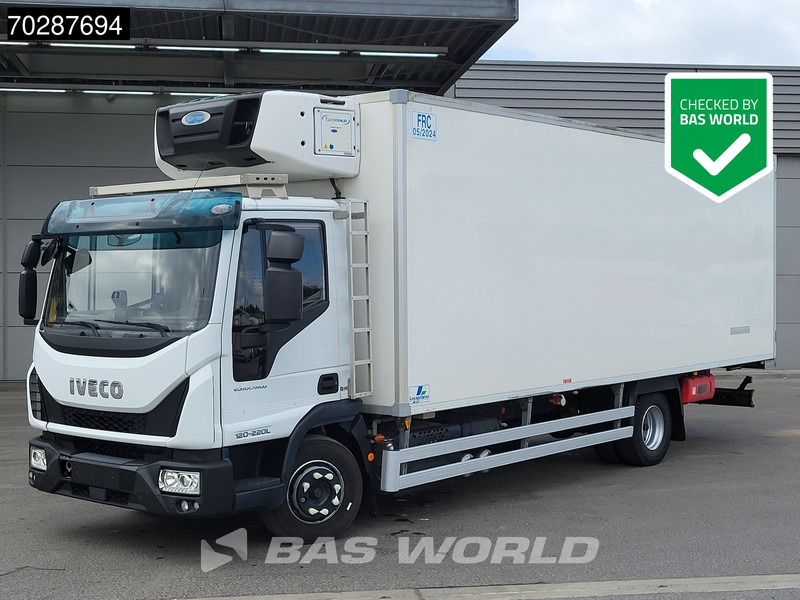 Iveco Eurocargo 120LE220 4X2 12tonner Carrier Supra 750 cooler Meat hang Manual Euro 6 - Frigorífico camión: foto 1 Iveco Eurocargo 120LE220 4X2 12tonner Carrier Supra 750 cooler Meat hang Manual Euro 6 - Frigorífico camión: foto 1