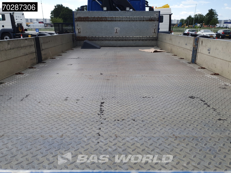 Camión caja abierta, Camión grúa Iveco Eurocargo 180E250 4X2 18tonner MKG-HLK66 Crane Kran Manual Euro 5: foto 17