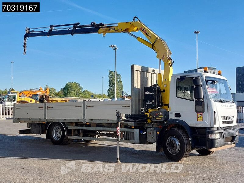 Iveco Eurocargo 180E250 4X2 HYVA HB.150XE3 Kran Crane Automatic Euro 5 - Camión caja abierta, Camión grúa: foto 3 Iveco Eurocargo 180E250 4X2 HYVA HB.150XE3 Kran Crane Automatic Euro 5 - Camión caja abierta, Camión grúa: foto 3