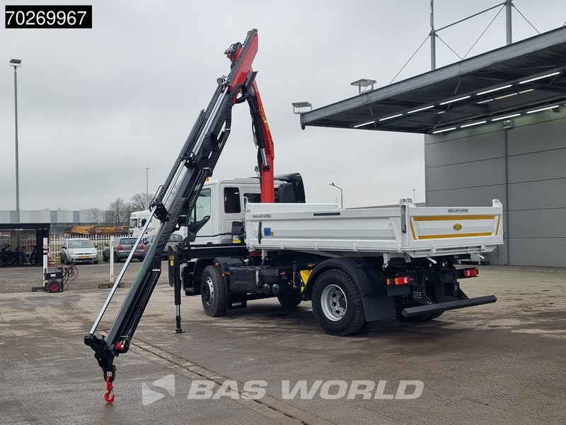 Iveco Eurocargo 180E320 4X2 Steelsuspension 3-Seiten Palfinger PK12.501 Euro 6 - Volquete camión, Camión grúa: foto 5 Iveco Eurocargo 180E320 4X2 Steelsuspension 3-Seiten Palfinger PK12.501 Euro 6 - Volquete camión, Camión grúa: foto 5