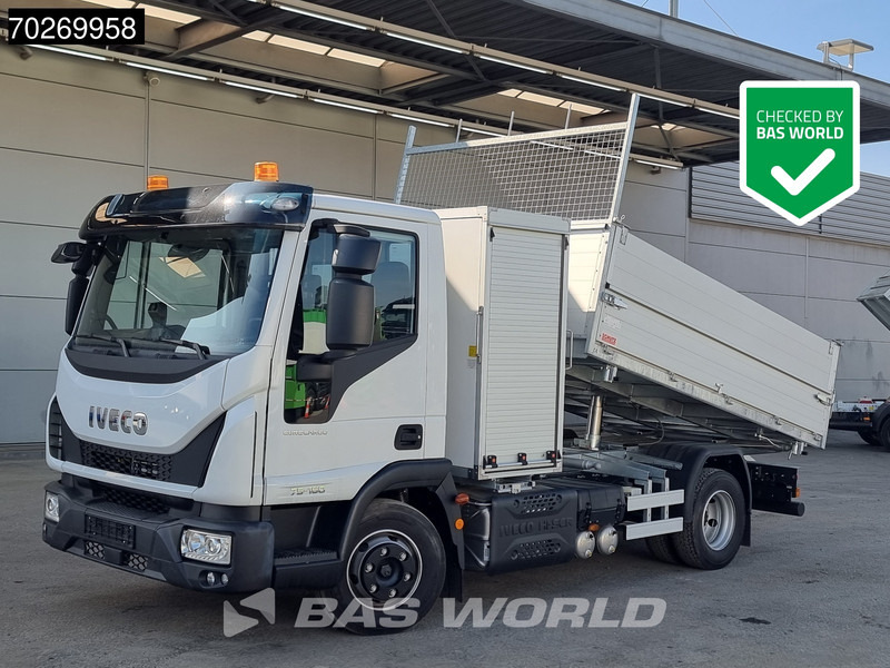 Iveco Eurocargo 75E160 4X2 NEW 7.5tonner 3 sided tipper ACC Automatic Euro 6 - Volquete camión: foto 1 Iveco Eurocargo 75E160 4X2 NEW 7.5tonner 3 sided tipper ACC Automatic Euro 6 - Volquete camión: foto 1