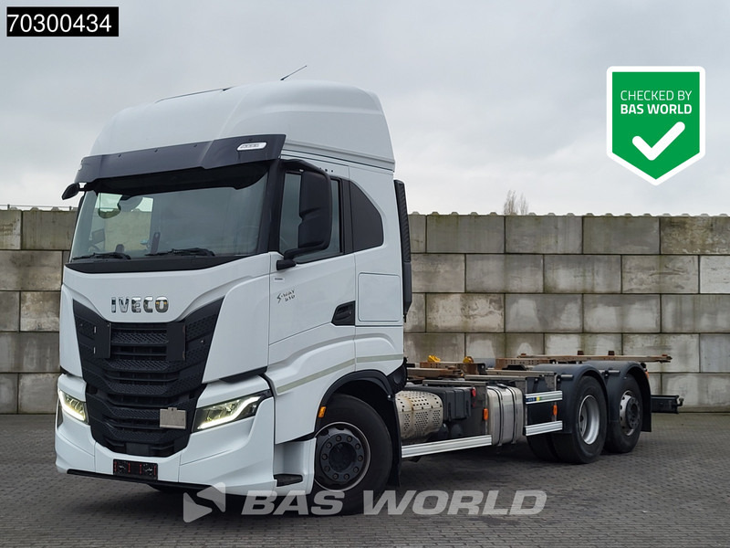 Iveco S-Way 510 6X2 Retarder Full Air Lift Axle BDF Euro 6 - Portacontenedore/ Intercambiable camión: foto 1 Iveco S-Way 510 6X2 Retarder Full Air Lift Axle BDF Euro 6 - Portacontenedore/ Intercambiable camión: foto 1