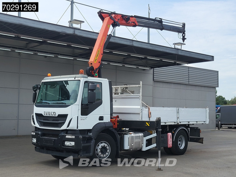 Iveco Stralis 310 4X2 Palfinger PK14002EH Crane Tipper Full Steel Automatic Euro 6 - Volquete camión, Camión grúa: foto 2 Iveco Stralis 310 4X2 Palfinger PK14002EH Crane Tipper Full Steel Automatic Euro 6 - Volquete camión, Camión grúa: foto 2