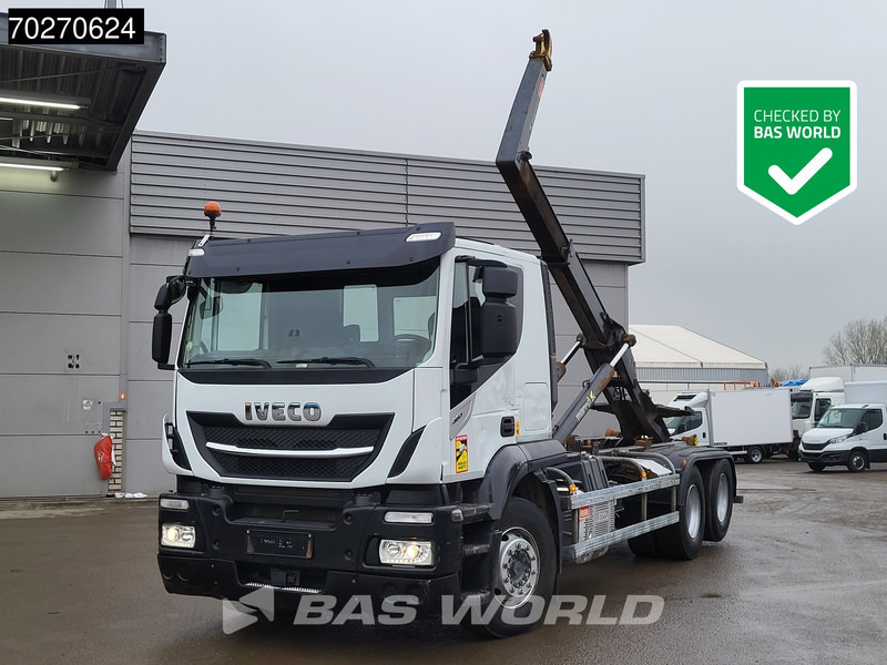 Iveco Stralis 460 6X2 20tons Marrel hooklift Lift Axle ACC Euro 6 - Multibasculante camión: foto 1 Iveco Stralis 460 6X2 20tons Marrel hooklift Lift Axle ACC Euro 6 - Multibasculante camión: foto 1