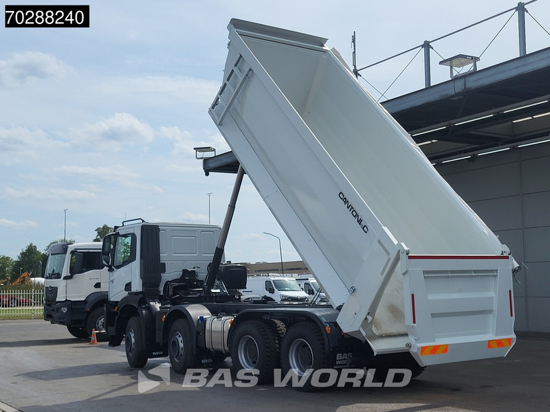 Iveco T-WAY 450 8X4 New! 20m3 Cantoni Tipper Steelsuspension Big-Axle Automatic Euro 6 - Volquete camión: foto 3 Iveco T-WAY 450 8X4 New! 20m3 Cantoni Tipper Steelsuspension Big-Axle Automatic Euro 6 - Volquete camión: foto 3