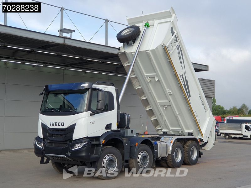Iveco T-Way 450 8X4 New! 20m3 Cantoni Tipper Steelsuspension Big-Axle Euro 6 - Volquete camión: foto 3 Iveco T-Way 450 8X4 New! 20m3 Cantoni Tipper Steelsuspension Big-Axle Euro 6 - Volquete camión: foto 3