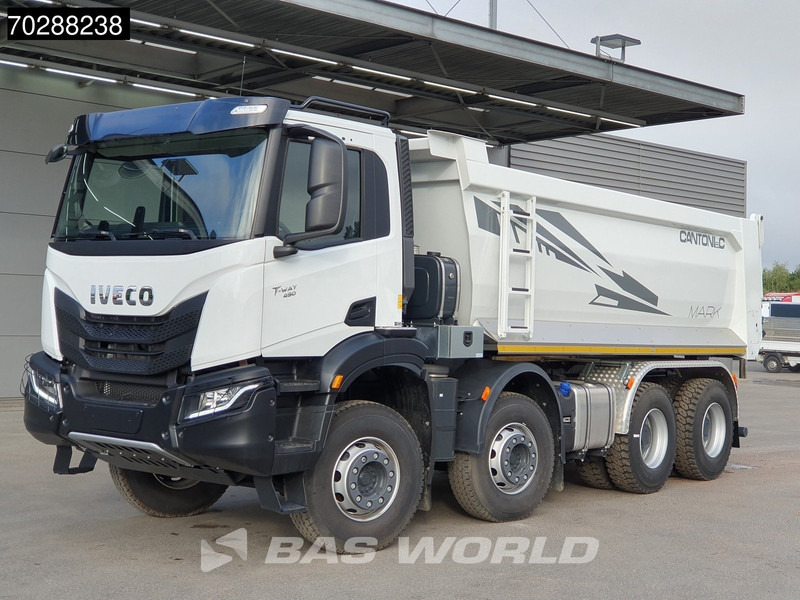 Iveco T-Way 450 8X4 New! 20m3 Cantoni Tipper Steelsuspension Big-Axle Euro 6 - Volquete camión: foto 5 Iveco T-Way 450 8X4 New! 20m3 Cantoni Tipper Steelsuspension Big-Axle Euro 6 - Volquete camión: foto 5