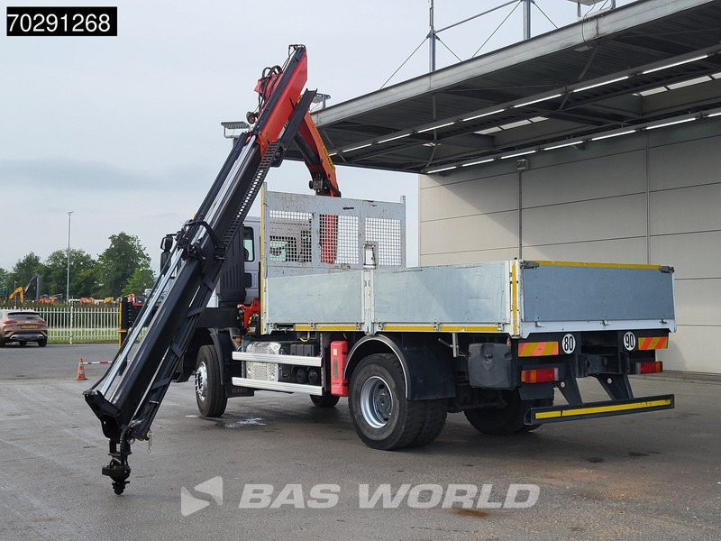Camión caja abierta, Camión grúa Iveco Trakker 310 4X2 Palfinger PK14002 EH Crane Kran Rotator Steelsuspension Big-Axle Manual Euro 6: foto 6