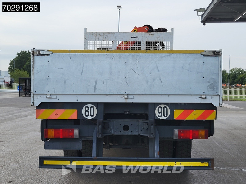 Camión caja abierta, Camión grúa Iveco Trakker 310 4X2 Palfinger PK14002 EH Crane Kran Rotator Steelsuspension Big-Axle Manual Euro 6: foto 12