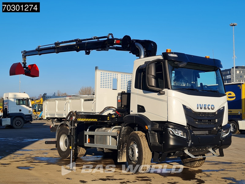 Iveco X-Way 400 4X2 New! HIAB X-Hiduo 138B S-3 Crane 5m3 Promat Tipper Automatic Euro 6 - Volquete camión, Camión grúa: foto 3 Iveco X-Way 400 4X2 New! HIAB X-Hiduo 138B S-3 Crane 5m3 Promat Tipper Automatic Euro 6 - Volquete camión, Camión grúa: foto 3