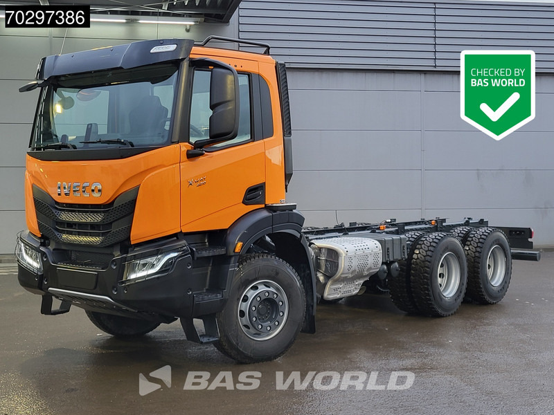 Iveco X-Way 420 6X4 NEW! OFF Chassis steelsuspension Automatic Euro 6 - Chasis camión: foto 1 Iveco X-Way 420 6X4 NEW! OFF Chassis steelsuspension Automatic Euro 6 - Chasis camión: foto 1