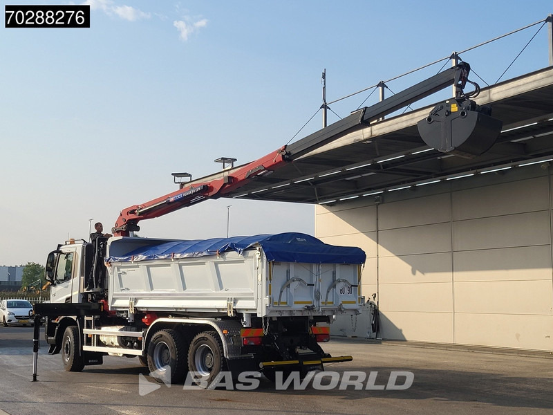 Iveco X-Way 480 6X4 NEW! HMF 2243Z-RCS Z-Crane kran 12m3 KH-Kipper Retarder Big-Axle - Volquete camión, Camión grúa: foto 2 Iveco X-Way 480 6X4 NEW! HMF 2243Z-RCS Z-Crane kran 12m3 KH-Kipper Retarder Big-Axle - Volquete camión, Camión grúa: foto 2