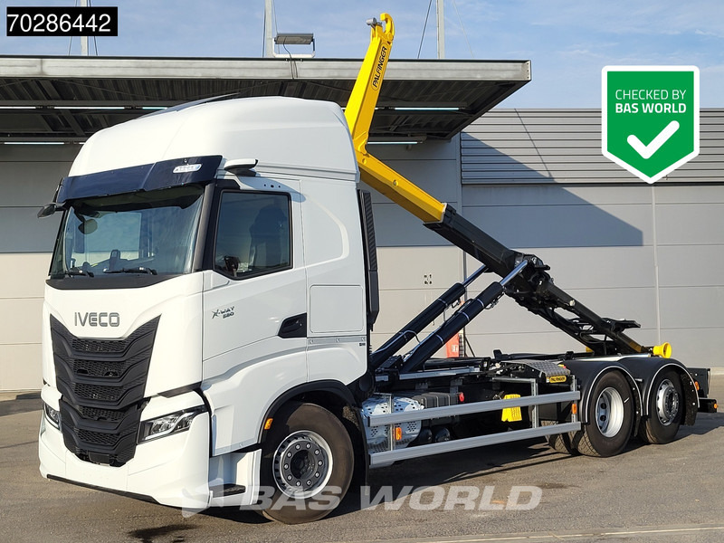 Iveco X-Way 580 6X2 NEW Palfinger PHT20SLD5 Hooklift Lift+steering Axle Automatic Navi ACC LED - Multibasculante camión: foto 1 Iveco X-Way 580 6X2 NEW Palfinger PHT20SLD5 Hooklift Lift+steering Axle Automatic Navi ACC LED - Multibasculante camión: foto 1