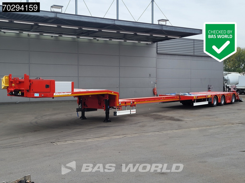 Kässbohrer LB3E 3 axles Extendable 600cm Lift+Steering Axle Scand. - Góndola rebajadas semirremolque: foto 1 Kässbohrer LB3E 3 axles Extendable 600cm Lift+Steering Axle Scand. - Góndola rebajadas semirremolque: foto 1