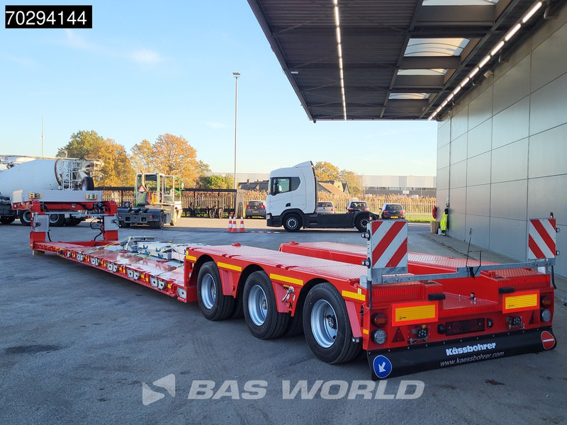 Kässbohrer LB3E 3 axles NEW! Extenable 540cm Gooseneck 3xSteeringaxle - Góndola rebajadas semirremolque: foto 3 Kässbohrer LB3E 3 axles NEW! Extenable 540cm Gooseneck 3xSteeringaxle - Góndola rebajadas semirremolque: foto 3