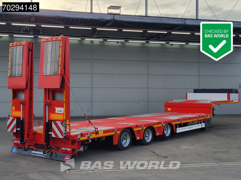 Kässbohrer LB3E 3 axles Steering+Lift Axle Extendable Ramps - Góndola rebajadas semirremolque: foto 2 Kässbohrer LB3E 3 axles Steering+Lift Axle Extendable Ramps - Góndola rebajadas semirremolque: foto 2
