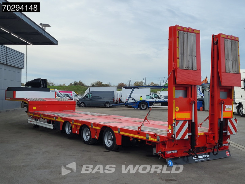 Kässbohrer LB3E 3 axles Steering+Lift Axle Extendable Ramps - Góndola rebajadas semirremolque: foto 5 Kässbohrer LB3E 3 axles Steering+Lift Axle Extendable Ramps - Góndola rebajadas semirremolque: foto 5