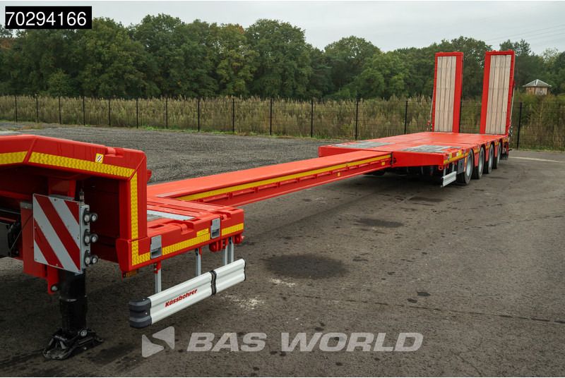 Kässbohrer LB4E 3 axles Extendable Ramps! 1x Lift 3x Steering Axle - Góndola rebajadas semirremolque: foto 3 Kässbohrer LB4E 3 axles Extendable Ramps! 1x Lift 3x Steering Axle - Góndola rebajadas semirremolque: foto 3