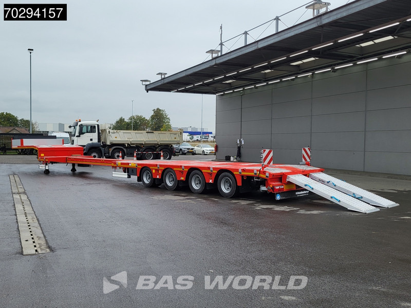 Kässbohrer LB4E 4 axles Extendable - 615cm 1x Lift + 2xSteering Axle - Góndola rebajadas semirremolque: foto 2 Kässbohrer LB4E 4 axles Extendable - 615cm 1x Lift + 2xSteering Axle - Góndola rebajadas semirremolque: foto 2