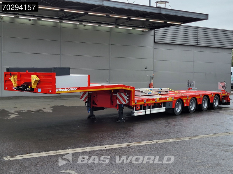 Kässbohrer LB4E 4 axles Extendable - 615cm 1x Lift + 2xSteering Axle - Góndola rebajadas semirremolque: foto 5 Kässbohrer LB4E 4 axles Extendable - 615cm 1x Lift + 2xSteering Axle - Góndola rebajadas semirremolque: foto 5