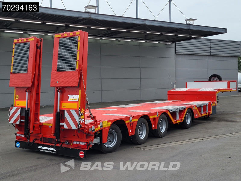 Kässbohrer LB4E 4 axles Hydr. Ramps 620cm-Extendable Lift+ 2x Steering Axle - Góndola rebajadas semirremolque: foto 5 Kässbohrer LB4E 4 axles Hydr. Ramps 620cm-Extendable Lift+ 2x Steering Axle - Góndola rebajadas semirremolque: foto 5