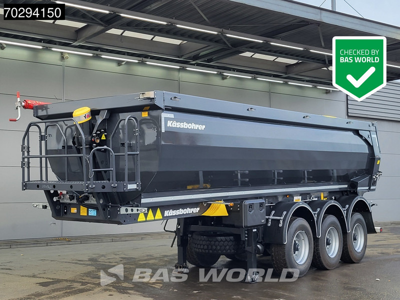 Kässbohrer XS 3 axles NEW 2xLiftaxle 24m3 Steel Tipper - Volquete semirremolque: foto 1 Kässbohrer XS 3 axles NEW 2xLiftaxle 24m3 Steel Tipper - Volquete semirremolque: foto 1
