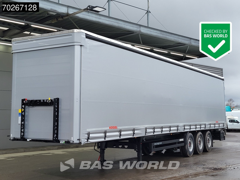 Kögel S24-1 3 axles HARDWOOD OMEGA NEW SAF Liftachse Edscha - Semirremolque lona: foto 1 Kögel S24-1 3 axles HARDWOOD OMEGA NEW SAF Liftachse Edscha - Semirremolque lona: foto 1