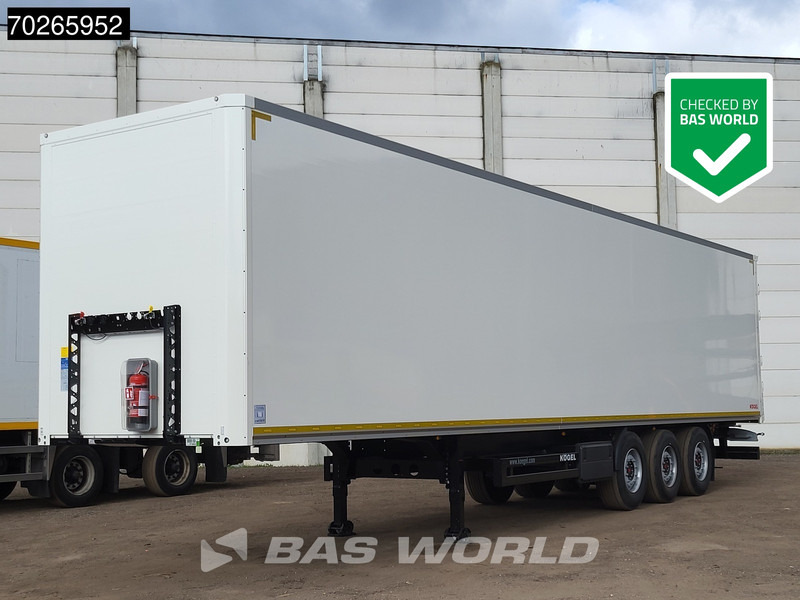 Kögel S24-1 3 axles Koffer Liftachse 92m3 - Caja cerrada semirremolque: foto 1 Kögel S24-1 3 axles Koffer Liftachse 92m3 - Caja cerrada semirremolque: foto 1