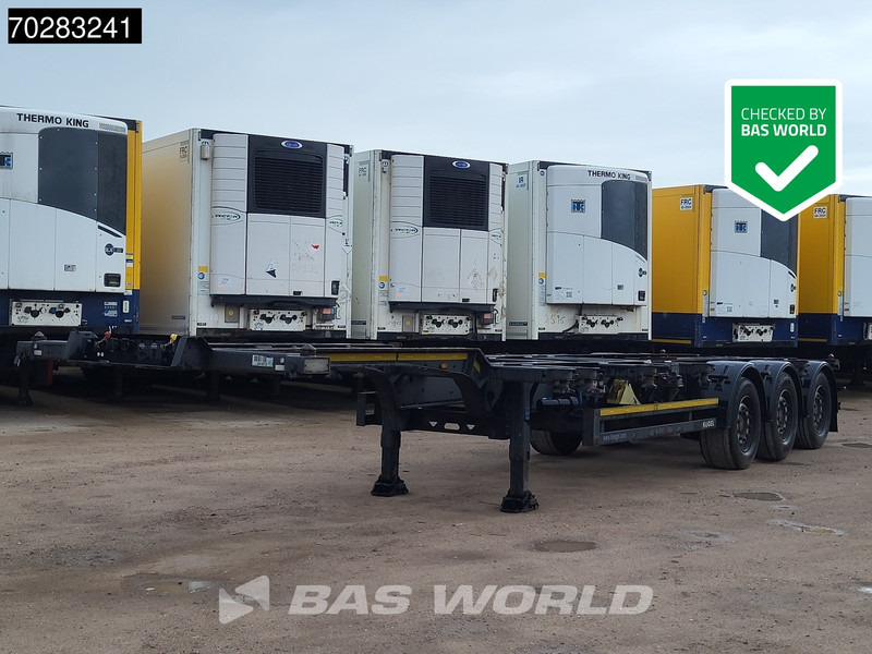 Kögel S24-2 TUV 03/26 2x20ft 1x30ft 1x40ft SAF - Portacontenedore/ Intercambiable semirremolque: foto 1 Kögel S24-2 TUV 03/26 2x20ft 1x30ft 1x40ft SAF - Portacontenedore/ Intercambiable semirremolque: foto 1