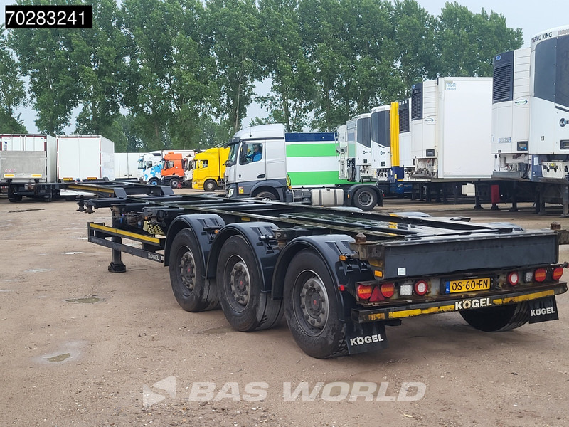 Kögel S24-2 TUV 03/26 2x20ft 1x30ft 1x40ft SAF - Portacontenedore/ Intercambiable semirremolque: foto 2 Kögel S24-2 TUV 03/26 2x20ft 1x30ft 1x40ft SAF - Portacontenedore/ Intercambiable semirremolque: foto 2