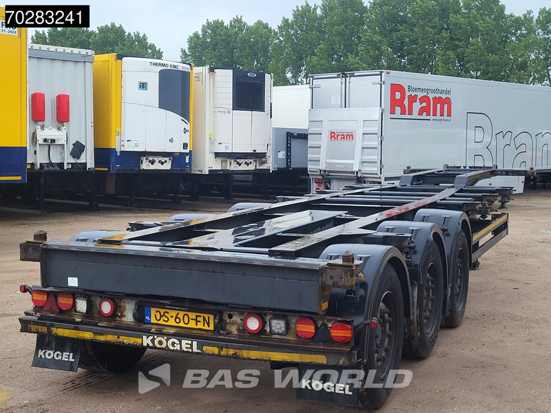Kögel S24-2 TUV 03/26 2x20ft 1x30ft 1x40ft SAF - Portacontenedore/ Intercambiable semirremolque: foto 5 Kögel S24-2 TUV 03/26 2x20ft 1x30ft 1x40ft SAF - Portacontenedore/ Intercambiable semirremolque: foto 5