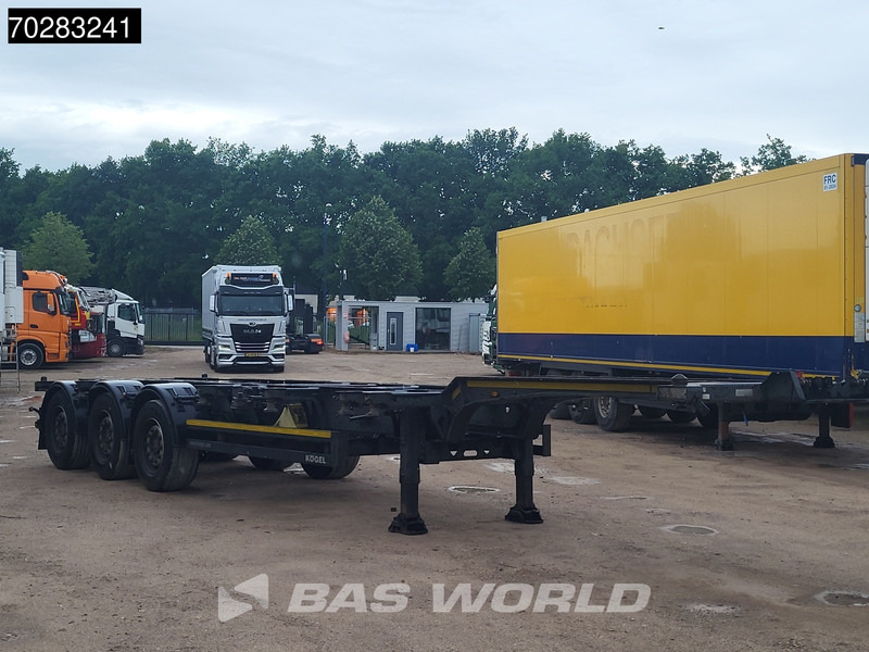 Kögel S24-2 TUV 03/26 2x20ft 1x30ft 1x40ft SAF - Portacontenedore/ Intercambiable semirremolque: foto 3 Kögel S24-2 TUV 03/26 2x20ft 1x30ft 1x40ft SAF - Portacontenedore/ Intercambiable semirremolque: foto 3