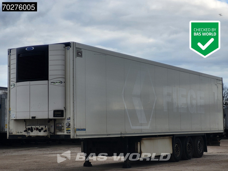 Krone Carrier Vector 1550 Liftachse Blumenbreit Doppelstock Palettenkasten - Frigorífico semirremolque: foto 1 Krone Carrier Vector 1550 Liftachse Blumenbreit Doppelstock Palettenkasten - Frigorífico semirremolque: foto 1