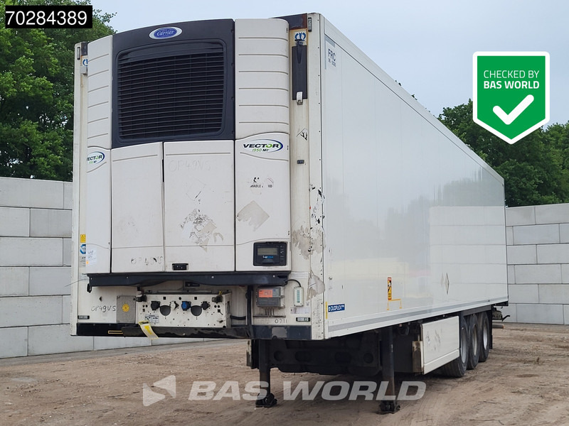 Frigorífico semirremolque Krone Carrier Vector 1950Mt 3 axles Doppelverdampfer Doppelstock Blumenbreit Schiebewand: foto 1