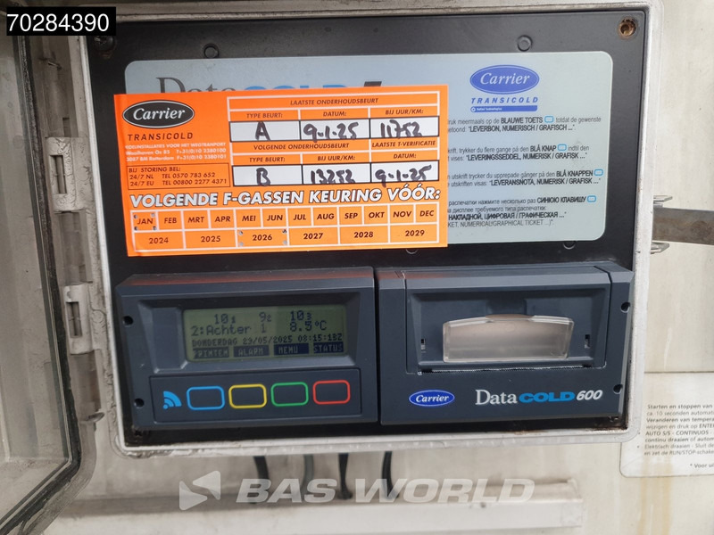 Frigorífico semirremolque Krone Carrier Vector 1950Mt 3 axles TÜV 01/26 Doppelverdampfer Doppelstock Blumenbreit Schiebewand: foto 20