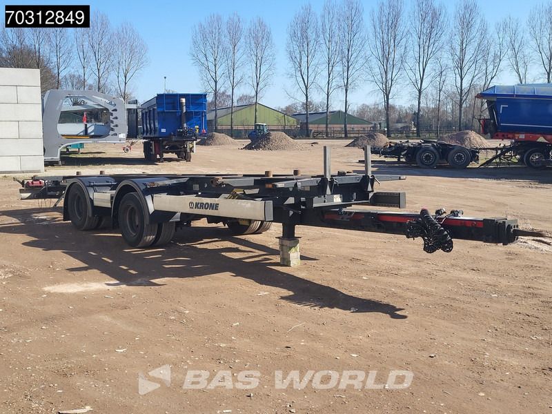 Krone ZZ 2 axles TUV 12/26 20ft - Portacontenedore/ Intercambiable remolque: foto 3 Krone ZZ 2 axles TUV 12/26 20ft - Portacontenedore/ Intercambiable remolque: foto 3