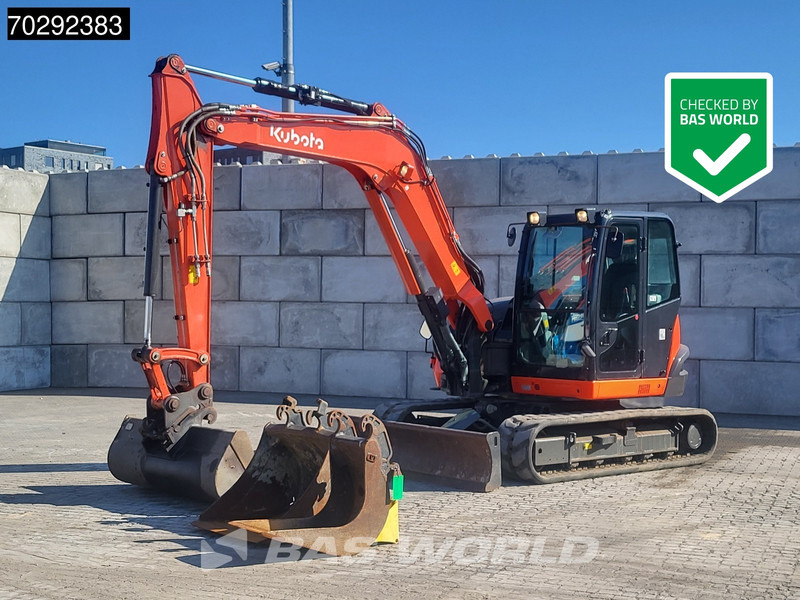 Kubota KX080-4 A/C - 3 BUCKETS - Miniexcavadora: foto 1 Kubota KX080-4 A/C - 3 BUCKETS - Miniexcavadora: foto 1