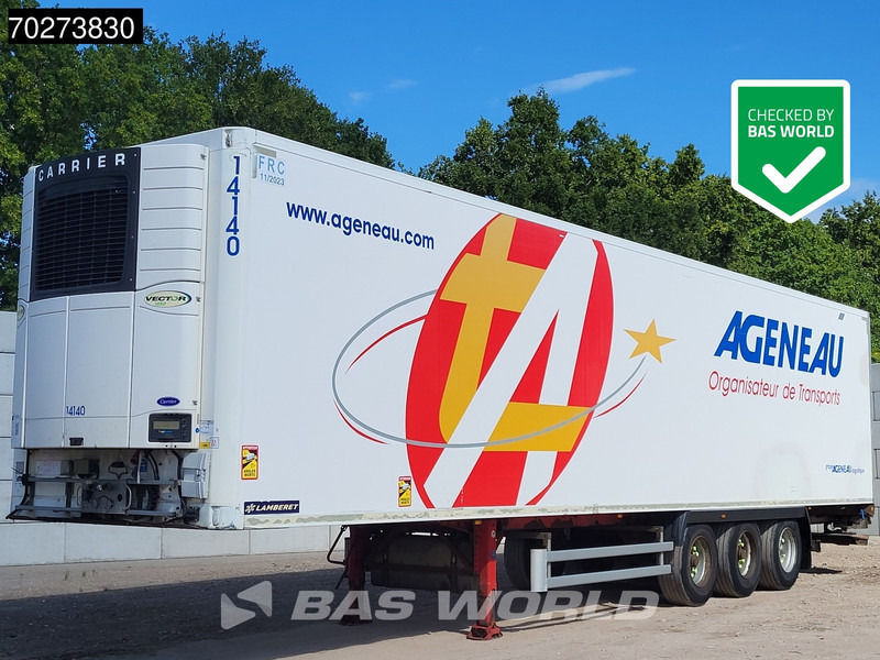 LAMBERET Carrier Vector 1850 Ladebordwande Blumenbreit Tailgate - Frigorífico semirremolque: foto 1 LAMBERET Carrier Vector 1850 Ladebordwande Blumenbreit Tailgate - Frigorífico semirremolque: foto 1